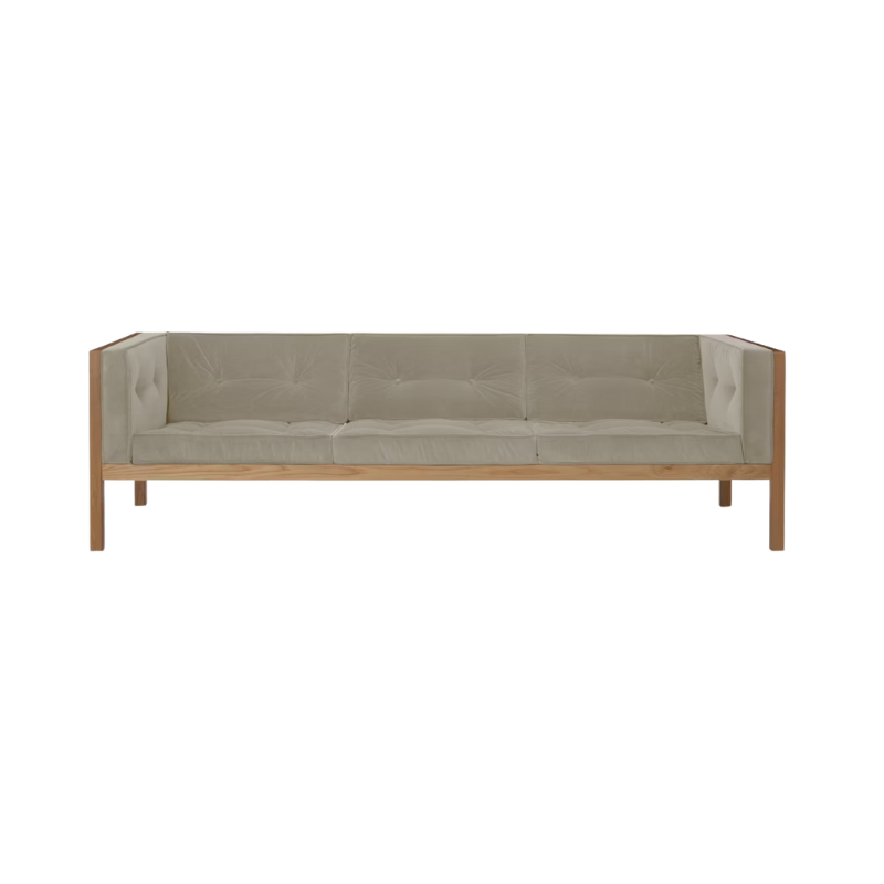 The Cube Sofa 92 inch Purr Oak from Herman Miller.