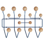 The Eames Hang-It-All from Herman Miller in dark blue maple.