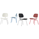 The Eames Molded Plastic Dining Chair from Herman Miller four shell color options. all-groups