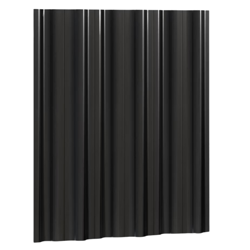 The Eames Molded Plywood Folding Screen from Herman Miller in ebony.