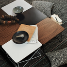 The Eames Wire Base Low Table from Herman Miller in a home lifestyle photograph. all-groups