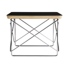 The Eames Wire Base Low Table from Herman Miller in a side shot.