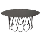 The large anthracite Girard Flower Table from Herman Miller.