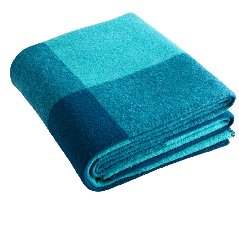 The Girard Throw Teal and Aqua from Herman Miller.