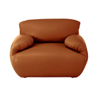 The Leather Luva Modular Armchair Prone Leather Bricolage from Herman Miller.