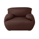 The Luva Modular Armchair Prone Leather Mantra from Herman Miller.