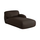 The Leather Luva Modular Chaise Raise Leather Bruno Right from Herman Miller.