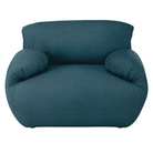The Luva Modular Armchair from Herman Miller in Heathered Lagoon Cozy upholstery.
