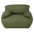 The Luva Modular Armchair from Herman Miller in Heathered Loden Cozy upholstery.