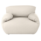 The Luva Modular Armchair from Herman Miller in Warm White Whim upholstery.