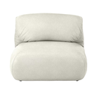 The Luva Modular Armless Beck Buckram from Herman Miller.