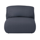 The Luva Modular Armless Pebble Weave Sky from Herman Miller.