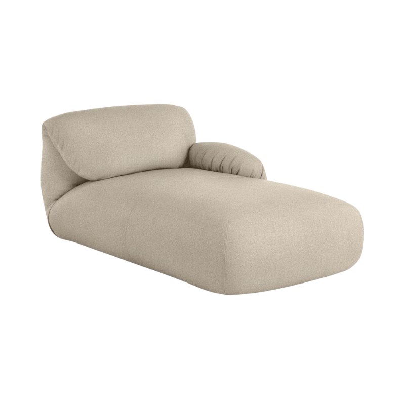 The Luva Modular Chaise Beck Patisserie Right from Herman Miller.