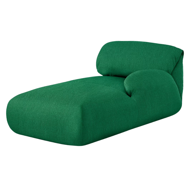 The right Luva Modular Chaise from Herman Miller in Celtic Mode upholstery.