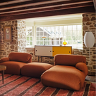 The Luva Modular Chaise from Herman Miller in a lounge. all-groups