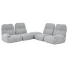 The Luva Modular Corner Sectional from Herman Miller extended.