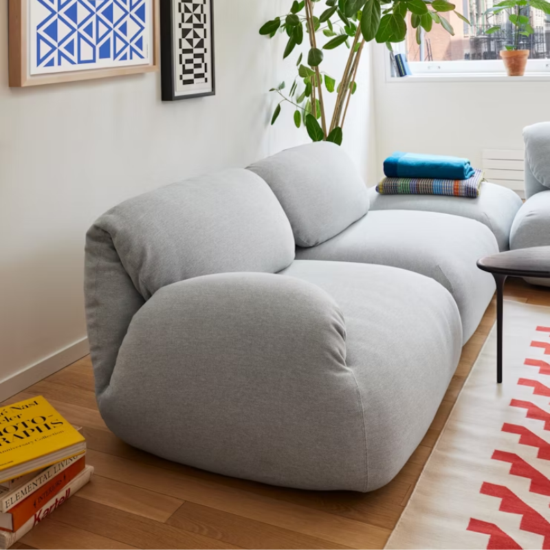 The Luva Modular Corner Sectional from Herman Miller in a living room.