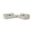 The Luva Modular Corner Sectional Mode Shell from Herman Miller.