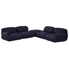 The Luva Modular Corner Sectional from Herman Miller in Navy Whim upholstery.