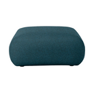 The Luva Modular Ottoman from Herman Miller in Heathered Lagoon Cozy upholstery.