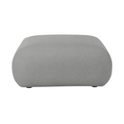 The Luva Modular Ottoman from Herman Miller in Warm Grey Cozy upholstery.