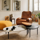 The Luva Modular Ottoman from Herman Miller in a living room. all-groups