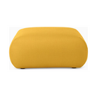 The Luva Modular Ottoman from Herman Miller in Goldenrod Mode upholstery.