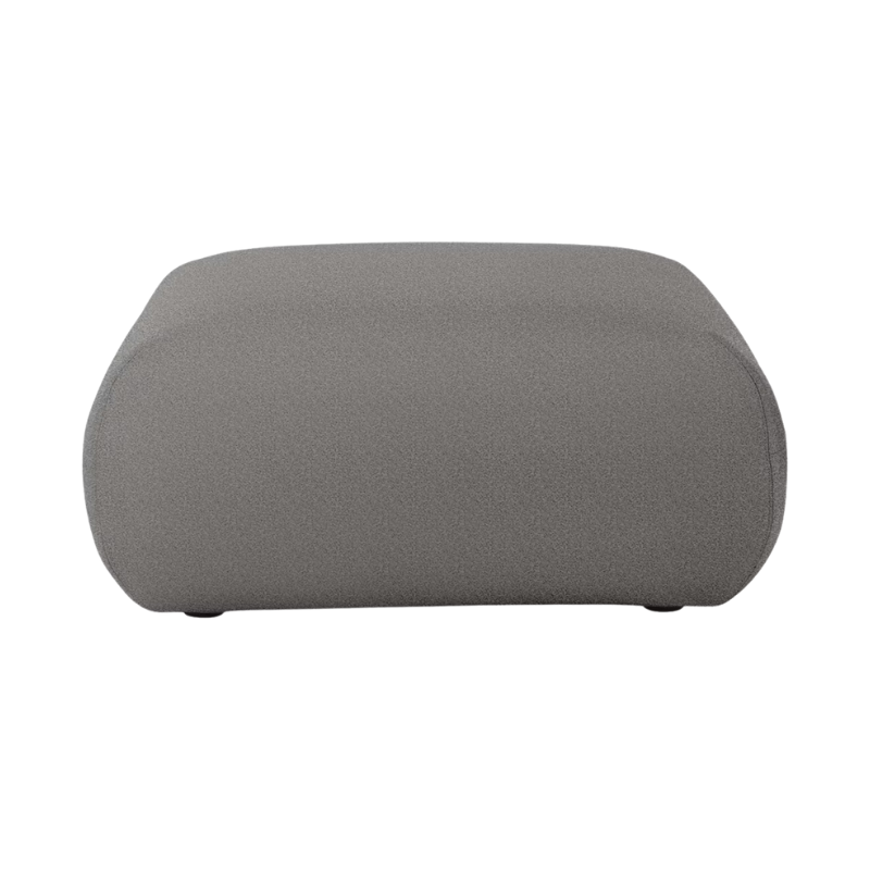The Luva Modular Ottoman from Herman Miller in Pewter Whim upholstery.