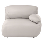 Fold up, down, or reconfigure as you please. The Luva Modular Single Seat with One Arm presents timeless beauty in an inventive form. Created by designer Gabriel Tan, Luva is a case study for probing at the intersections of art, design, and culture. The chair's elemental form is inspired by the soft-rolled tops of Japanese futons and the padded tactility of a boxing glove from Herman Miller.