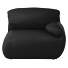 Fold up, down, or reconfigure as you please. The Luva Modular Single Seat with One Arm presents timeless beauty in an inventive form. Created by designer Gabriel Tan, Luva is a case study for probing at the intersections of art, design, and culture. The chair's elemental form is inspired by the soft-rolled tops of Japanese futons and the padded tactility of a boxing glove from Herman Miller.