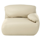 Fold up, down, or reconfigure as you please. The Luva Modular Single Seat with One Arm presents timeless beauty in an inventive form. Created by designer Gabriel Tan, Luva is a case study for probing at the intersections of art, design, and culture. The chair's elemental form is inspired by the soft-rolled tops of Japanese futons and the padded tactility of a boxing glove from Herman Miller.