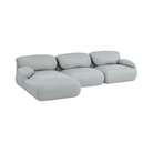 The Luva Modular Three Seater Sectional Mode Surf Left from Herman Miller.