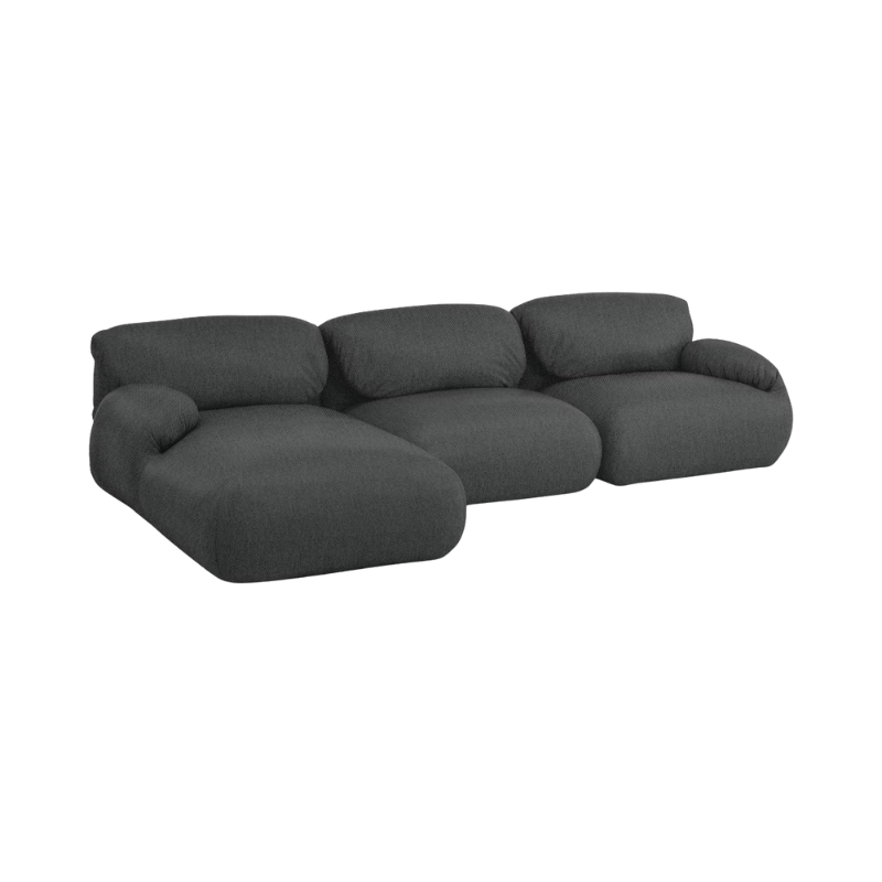 The Luva Modular Three Seater Sectional Mode Terra Left from Herman Miller.