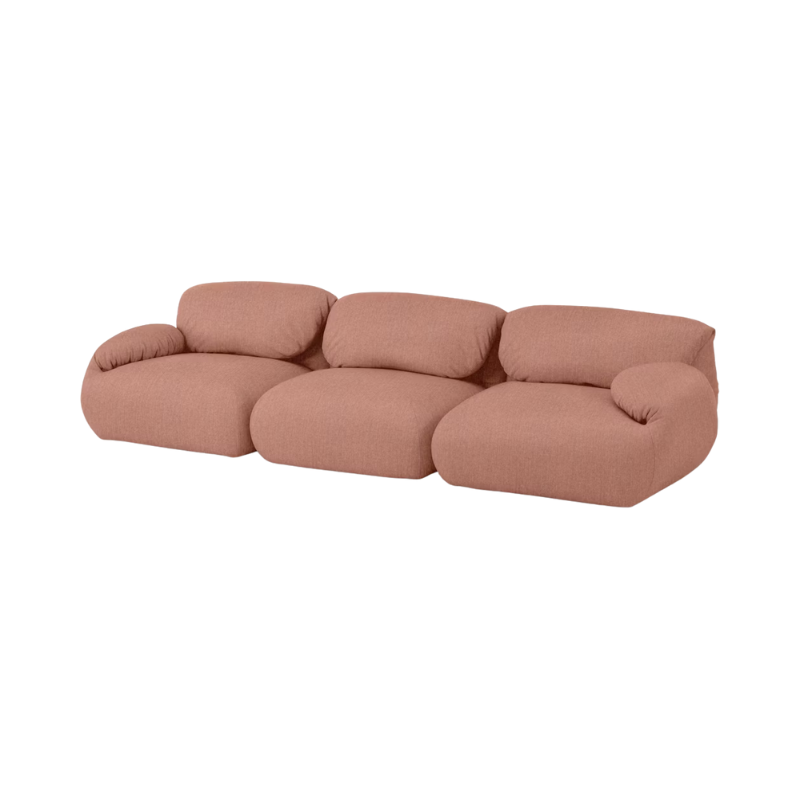 The Luva Modular Three Seater Sofa Beck Brushstroke from Herman Miller.