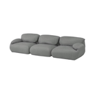The Luva Modular Three Seater Sofa Beck Cornerstone from Herman Miller.