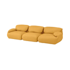 The Luva Modular Three Seater Sofa Beck Lambic from Herman Miller.