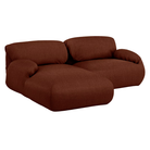 The left Luva Modular Two Seater Sectional from Herman Miller in Pathway Mode upholstery.