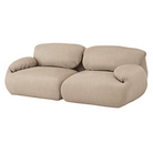 The Luva Modular Two Seater Sofa from Herman Miller in Basket Mode upholstery.