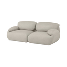 The Luva Modular Two Seater Sofa Mode Shell from Herman Miller.