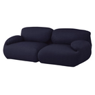 The Luva Modular Two Seater Sofa from Herman Miller in Navy Whim upholstery.