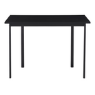 The Mode Desk from Herman Miller with the black laminate top without storage.