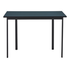 The Mode Desk from Herman Miller with the blue grey laminate top without storage.