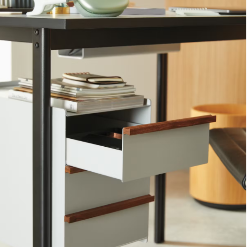 The Mode Desk from Herman Miller in a family space.