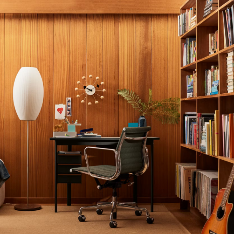 The Mode Desk from Herman Miller in a lounge.