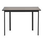 The Mode Desk from Herman Miller with the sandstone laminate top without storage.