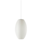 The medium Nelson Cigar Bubble Pendant from Herman Miller.
