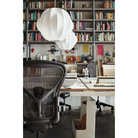The Nelson Orbit Bubble Pendant from Herman Miller in a business office. all-groups