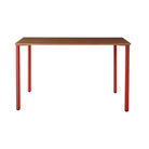 The 18 x 48 OE1 Table from Herman Miller with the canyon frame and walnut veneer table top.