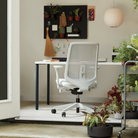 The OE1 Table from Herman Miller in a family room. all-groups