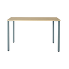 The 18 x 48 OE1 Table from Herman Miller with the glacier frame and white ash veneer table top. 